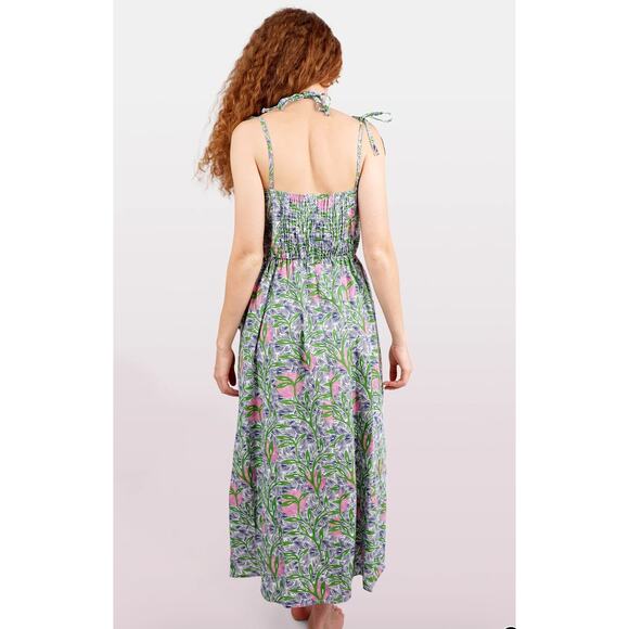 Liberty & Justice The Yuku Summer Dress Floral Maxi- Women's Size Medium - Picture 9 of 9